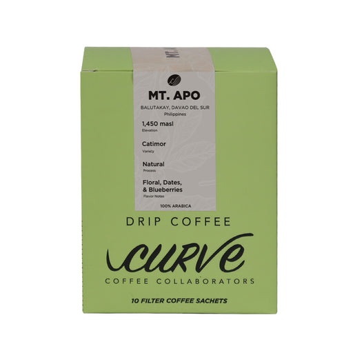 Mt. Apo Natural Drip Box Coffee - Equilibrium Intertrade Corporation