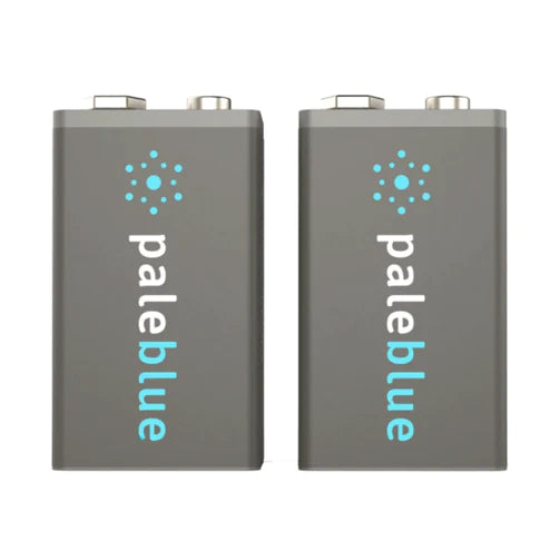 Pale Blue 9V Battery - Equilibrium Intertrade Corporation