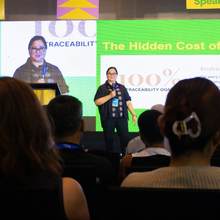 Ms. Cherry Cruz at the Philippine Coffee Expo (PCE's Kape't Kwentuhan with Cherry Cruz: Who Carries the Cost and the Value of Philippine Coffee?)