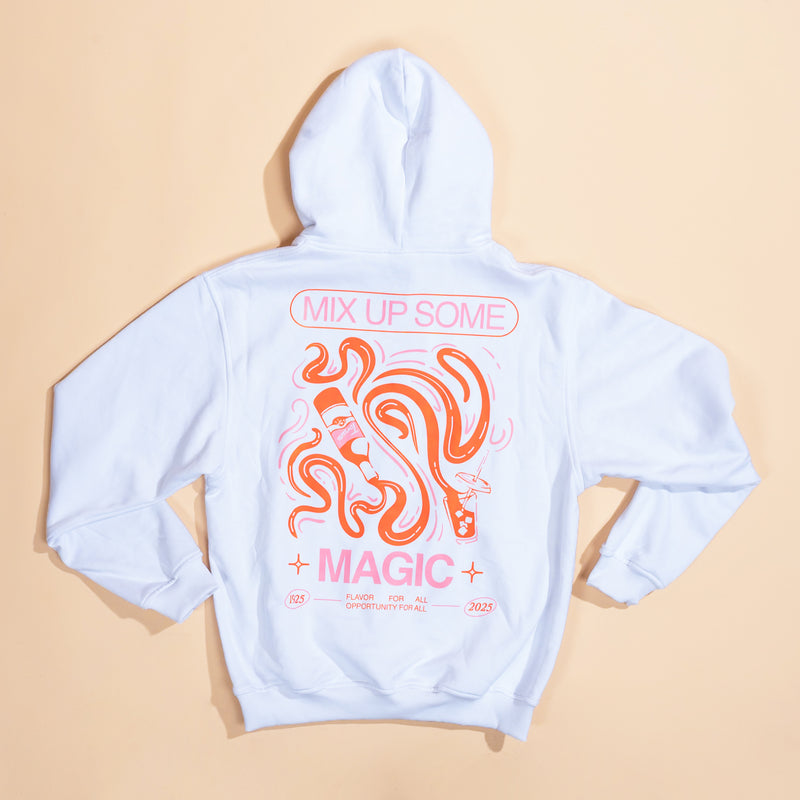 Torani Mix Up Hoodie (White)
