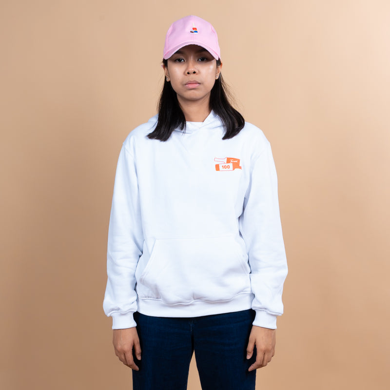 Torani Mix Up Hoodie (White)