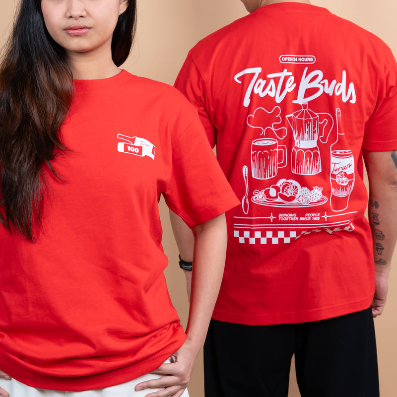 Torani Taste Buds Shirt (Red)