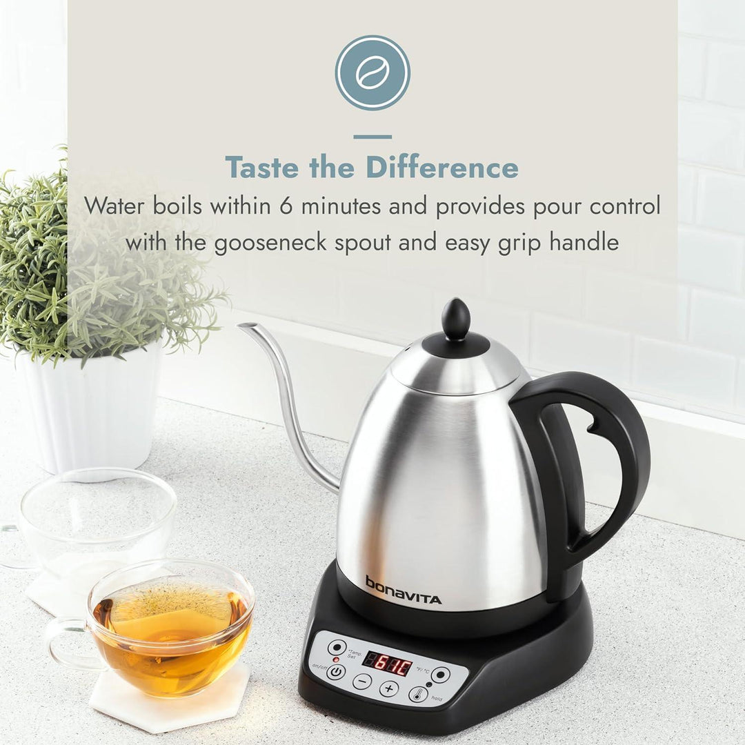 Bonavita Gooseneck Kettle 1L - Equilibrium Intertrade Corporation