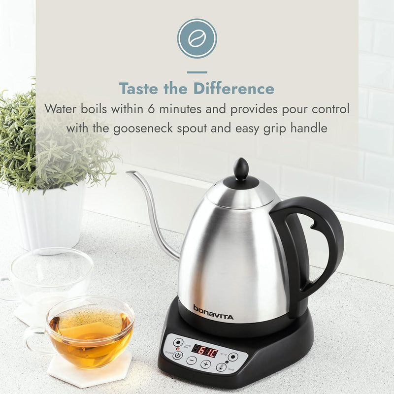 Bonavita Gooseneck Kettle 1L - Equilibrium Intertrade Corporation
