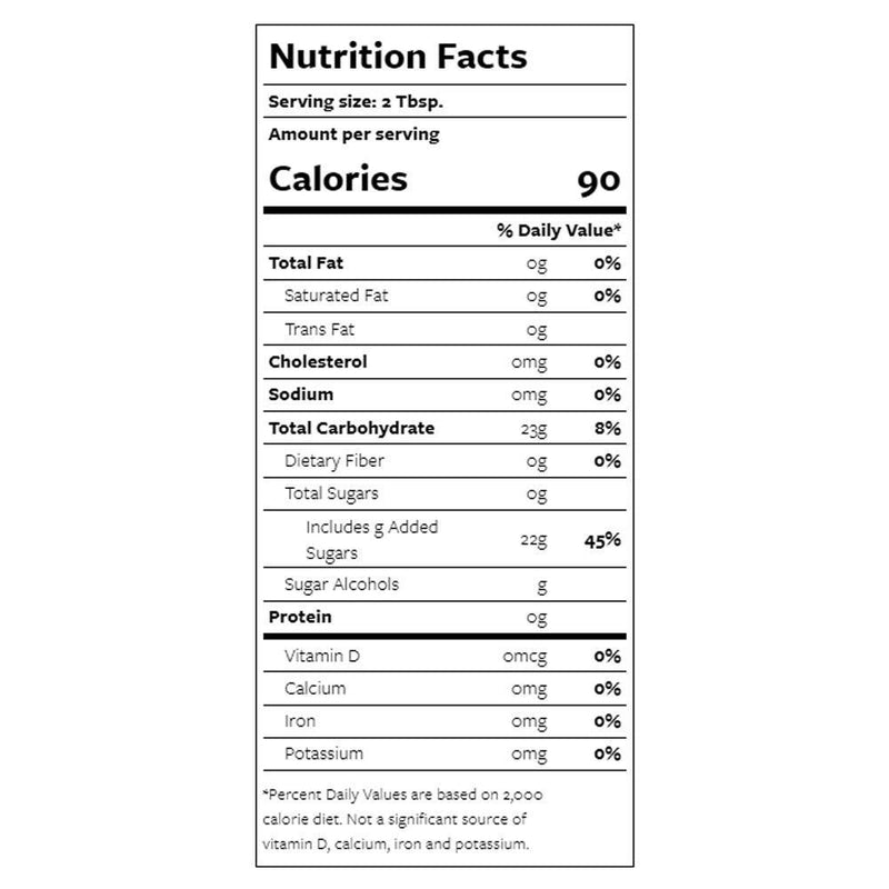Chocolate Chip Cookie Dough Syrup 750ml - Equilibrium Intertrade Corporation