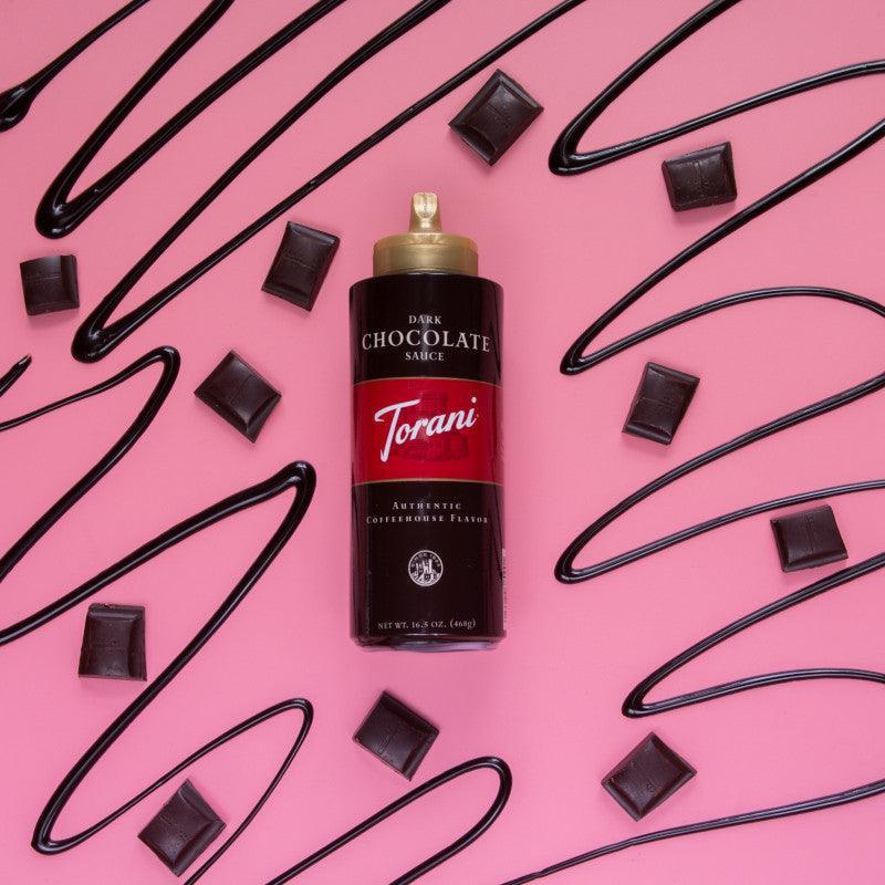 Dark Chocolate Sauce 16.5 OZ - Equilibrium Intertrade Corporation