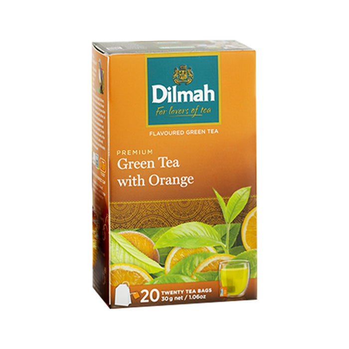 Premium Green Tea with Orange