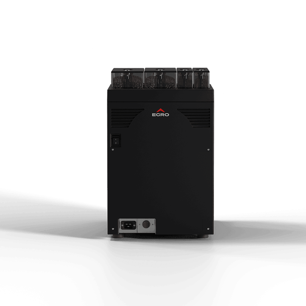 Egro QuBe Pure Coffee 2 Bean Hopper 2P - Equilibrium Intertrade Corporation