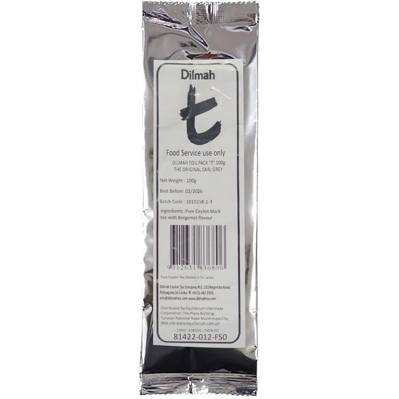 T MED REFILL THE ORIGINAL EARL GREY 100G/12