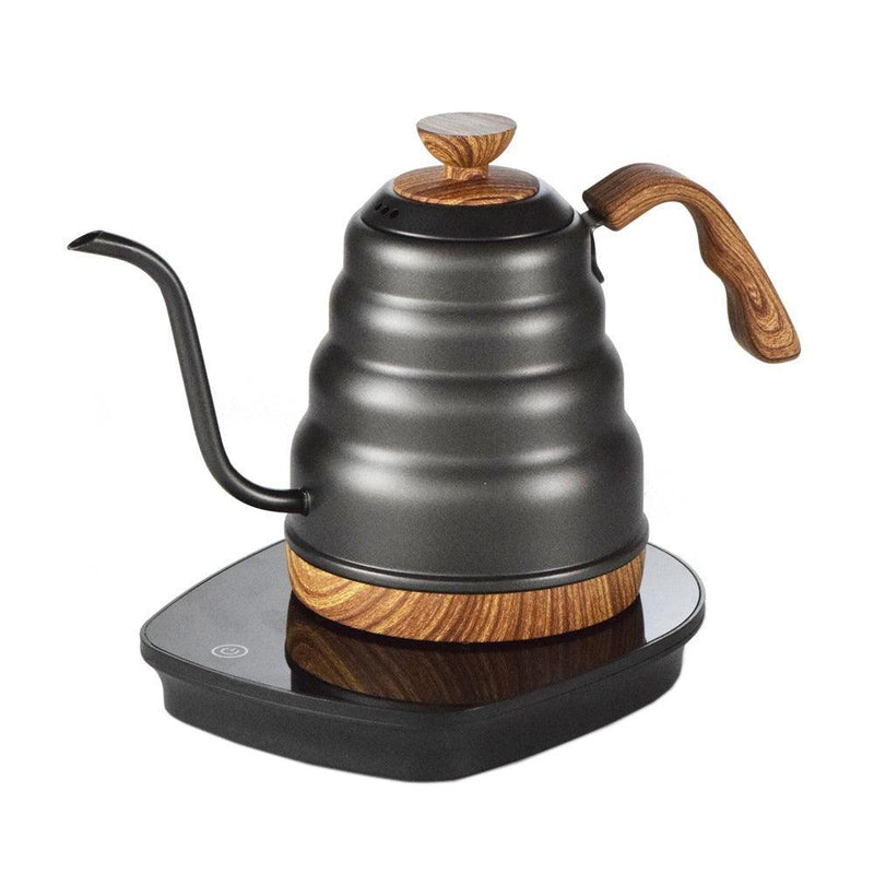 European Plug Electric Coffee Kettle 1L - Black - Equilibrium Intertrade Corporation