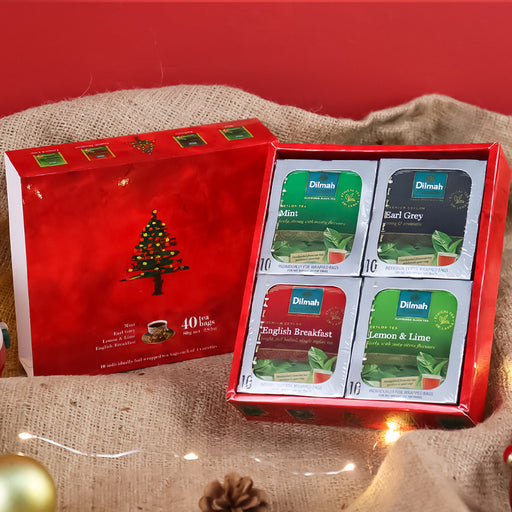 Gift of Tea Christmas Tea 20's Variety Gift Pack - Equilibrium Intertrade Corporation