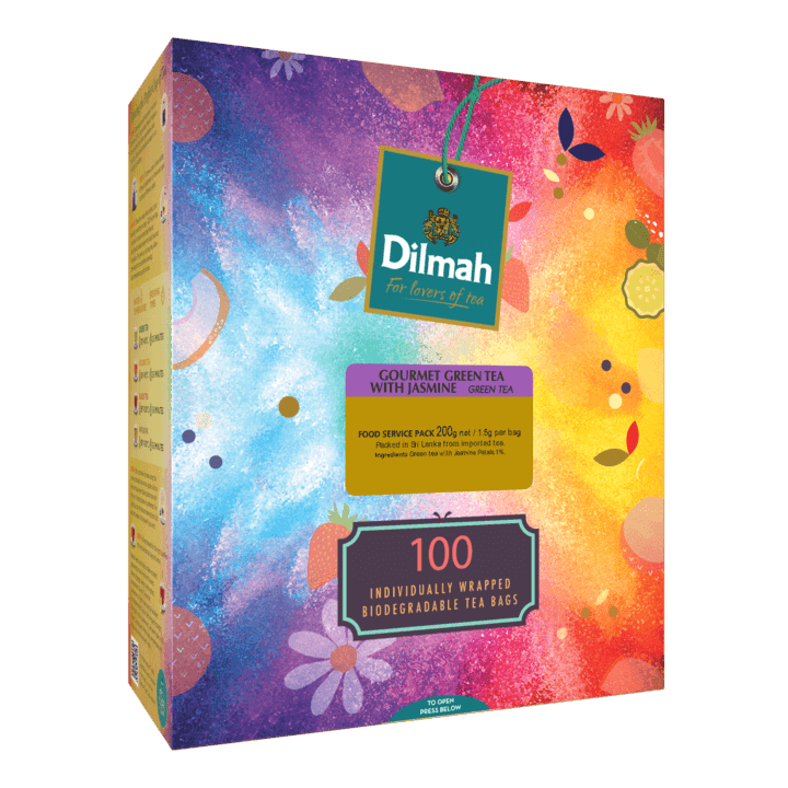 Gourmet Green Tea with Jasmine 100s - Equilibrium Intertrade Corporation