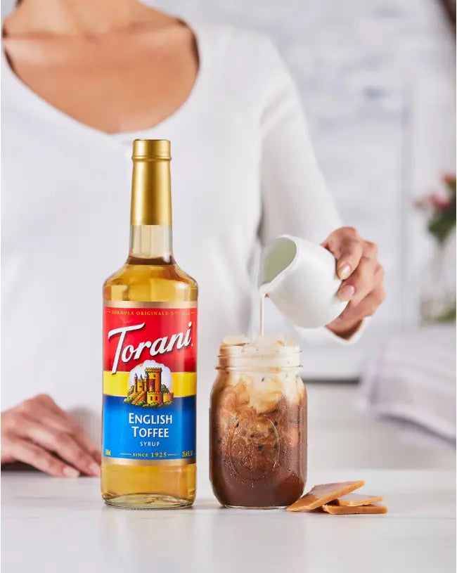 Iced English Toffee White Mocha