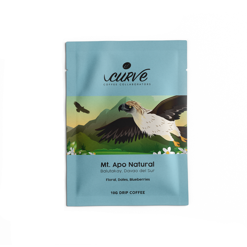 Mt. Apo Natural Drip Coffee 10g.