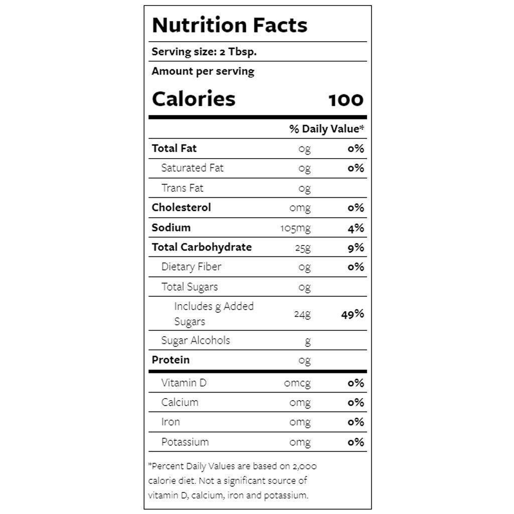 Salted Caramel Syrup 750ml (Pet Bottle) - Equilibrium Intertrade Corporation