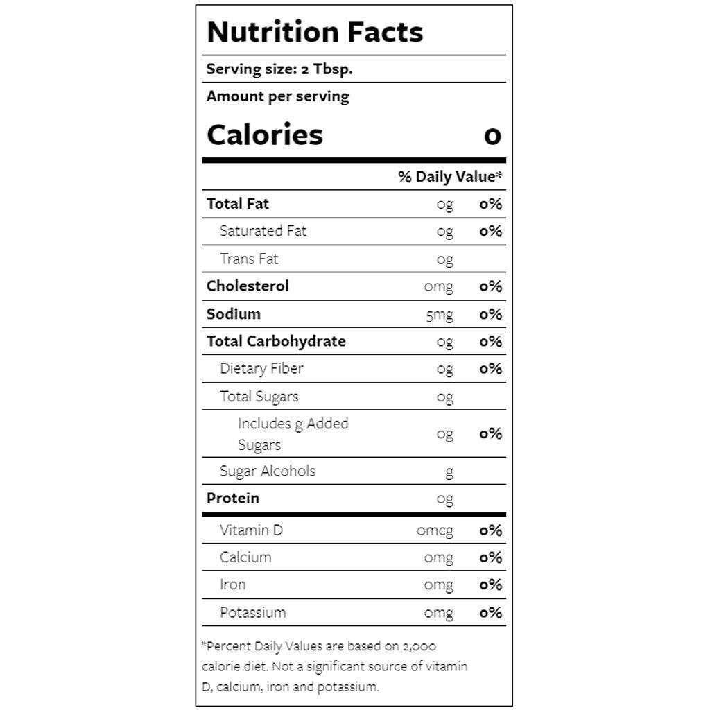 Sugar Free Hazelnut Syrup 750ml - Equilibrium Intertrade Corporation