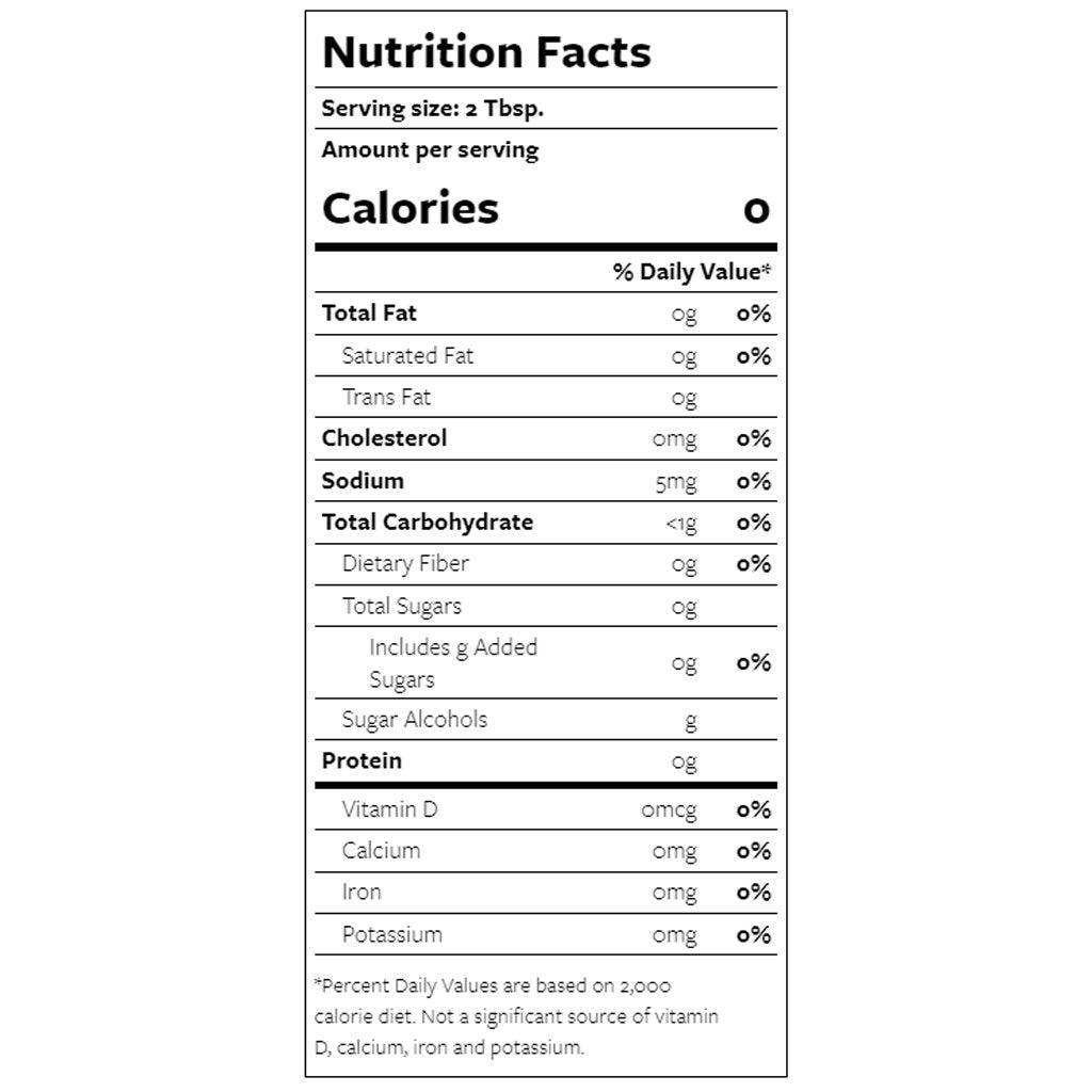 Sugar Free Caramel Syrup 750ml - Equilibrium Intertrade Corporation