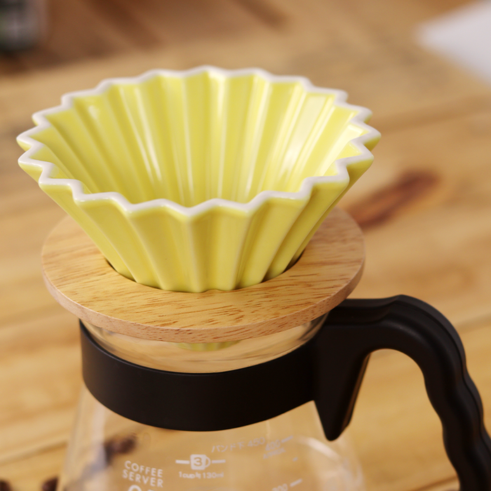 Origami Coffee Dripper (Yellow)