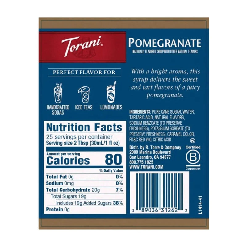 Pomegranate Syrup 750ml