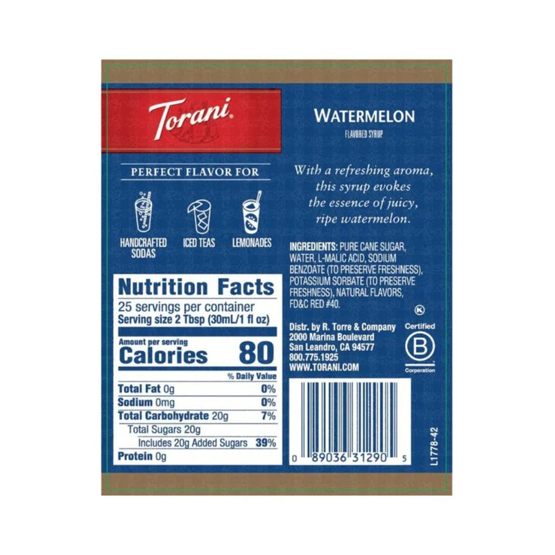 Watermelon Syrup 750ml