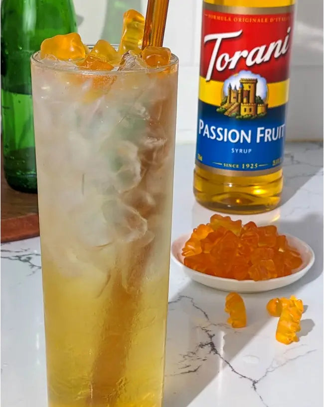 Passion Fruit Jelly Spritz