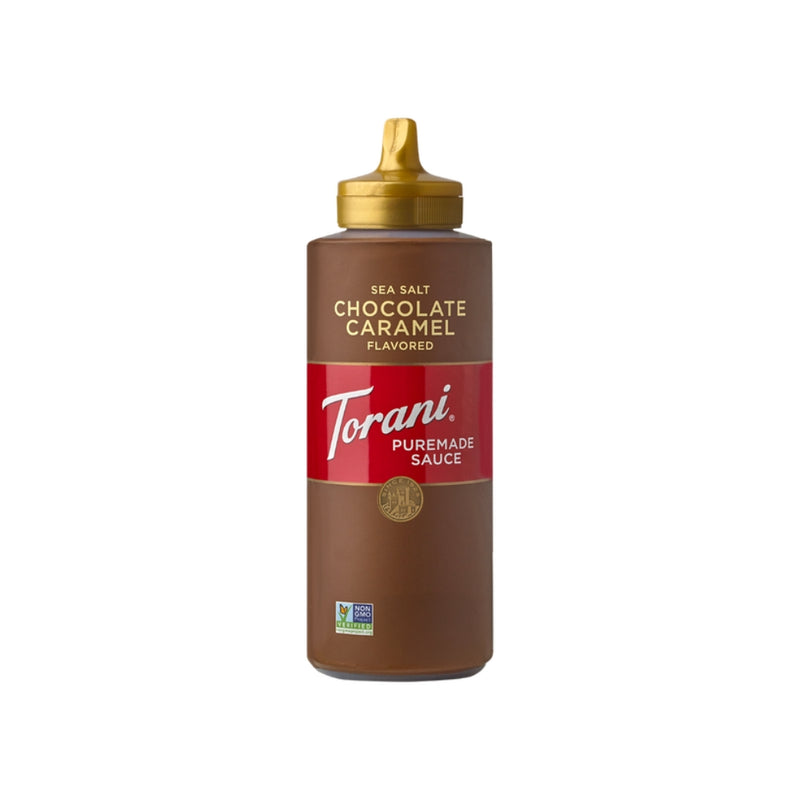 Puremade Sea Salt Chocolate Caramel Sauce 16.5oz