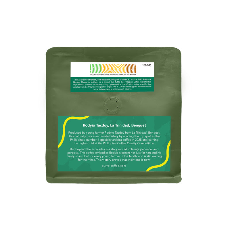 PCQC 2025 Rodyio Tacdoy Natural 100g