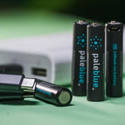 Pale Blue AAA Battery - Equilibrium Intertrade Corporation
