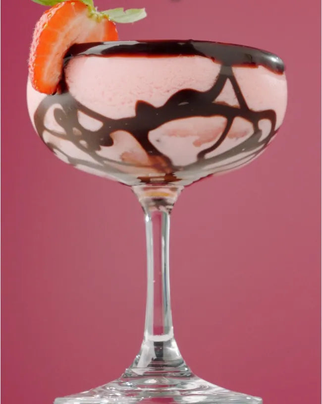 Chocolate Covered Strawberry Martini