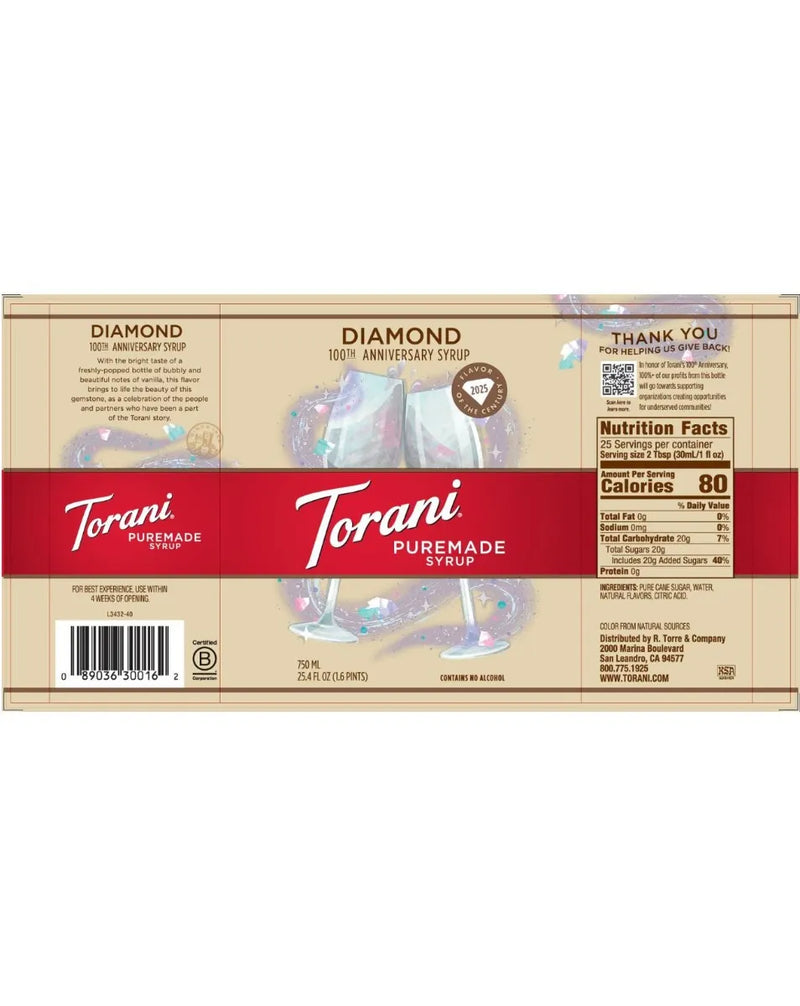 Puremade Diamond Syrup 750ml