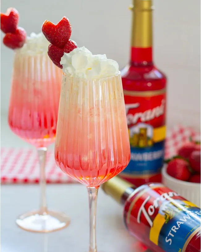 Strawberry Italian Cream Soda
